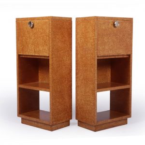 Bedside Cabinets in Karelian Birch