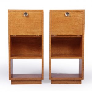 Bedside Cabinets in Karelian Birch