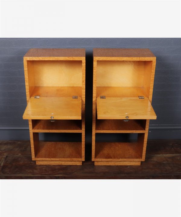 Bedside Cabinets in Karelian Birch - Image 5