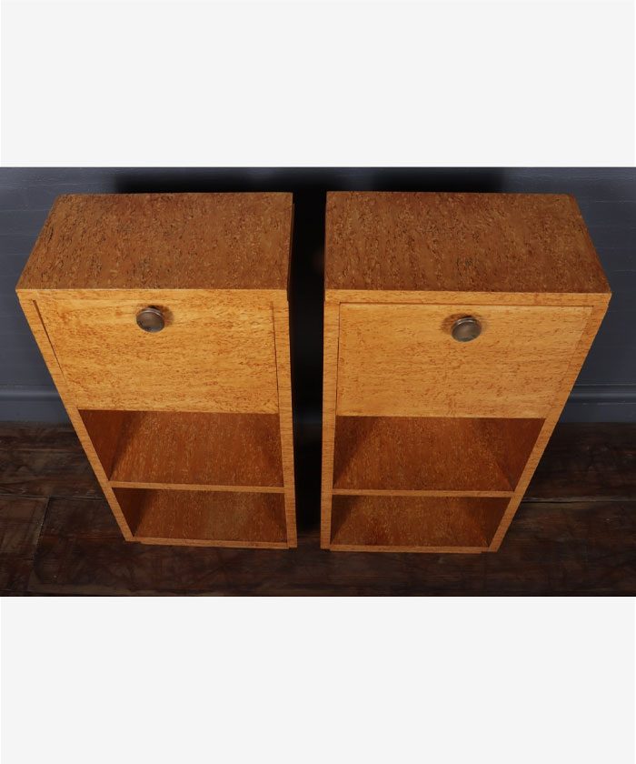 Bedside Cabinets in Karelian Birch