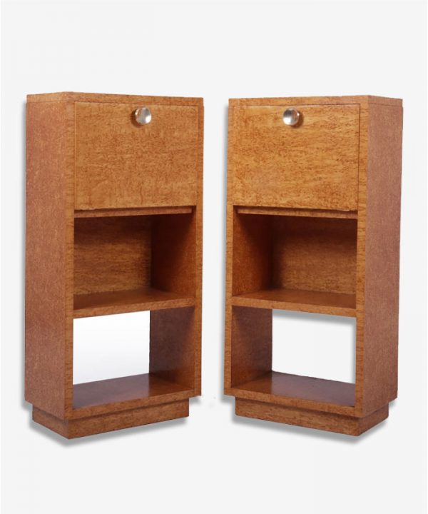 Bedside Cabinets in Karelian Birch