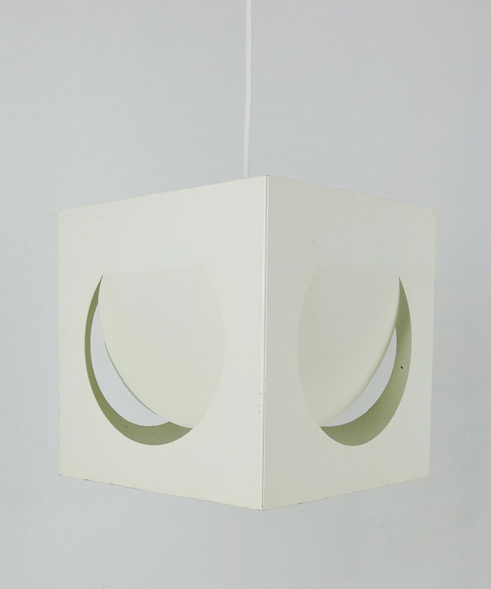 Mid-Century Finnish Geometric Pendant Lamp by Shogo Suzuki for Stockmann-Orno, 1960s