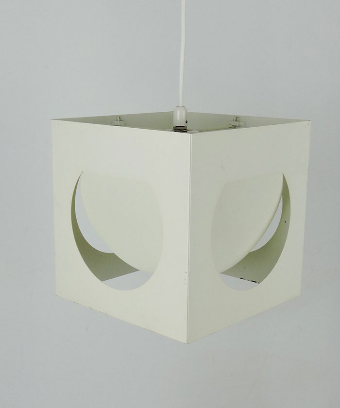Mid-Century Finnish Geometric Pendant Lamp by Shogo Suzuki for Stockmann-Orno, 1960s