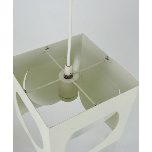 Mid-Century Finnish Geometric Pendant Lamp by Shogo Suzuki for Stockmann-Orno, 1960s