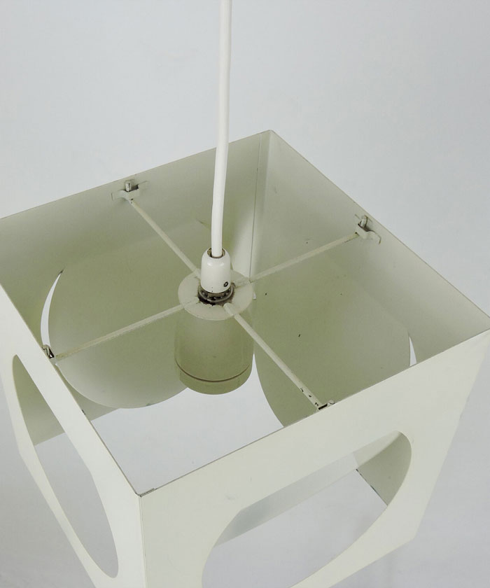 Mid-Century Finnish Geometric Pendant Lamp by Shogo Suzuki for Stockmann-Orno, 1960s