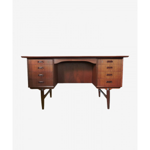 Mid-Century Danish Teak Desk, 1960s
