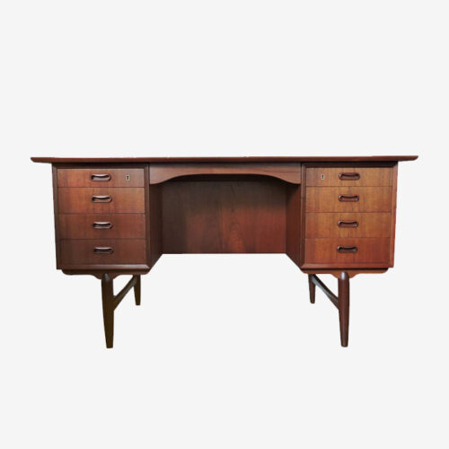 Mid-Century Danish Teak Desk, 1960s