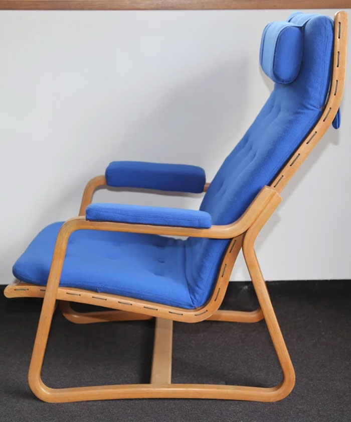 Danish Lounge Chair With Ottoman By Ditte & Adrian Heath