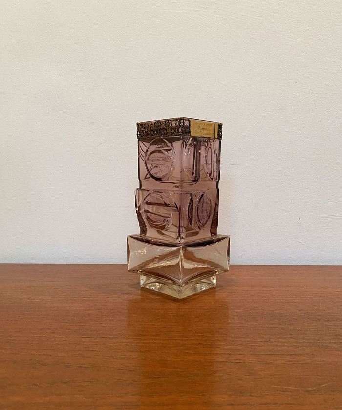 Brass And Coloured Vase By Pentii Sarpaneva, 1960s