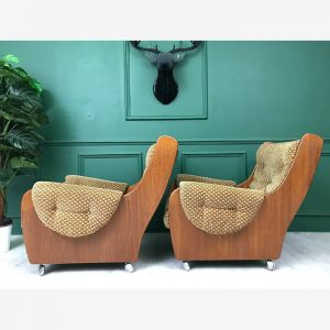 Sofa and chairs set from G-Plan, 1960s