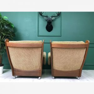 Sofa and chairs set from G-Plan, 1960s