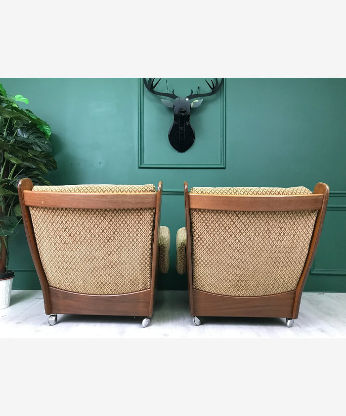 Sofa and chairs set from G-Plan, 1960s