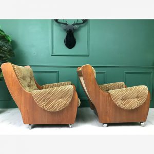 Sofa and chairs set from G-Plan, 1960s