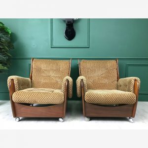 Sofa and chairs set from G-Plan, 1960s