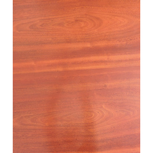 Large Sapele Mid-Century Portuguese Desk, 1960s