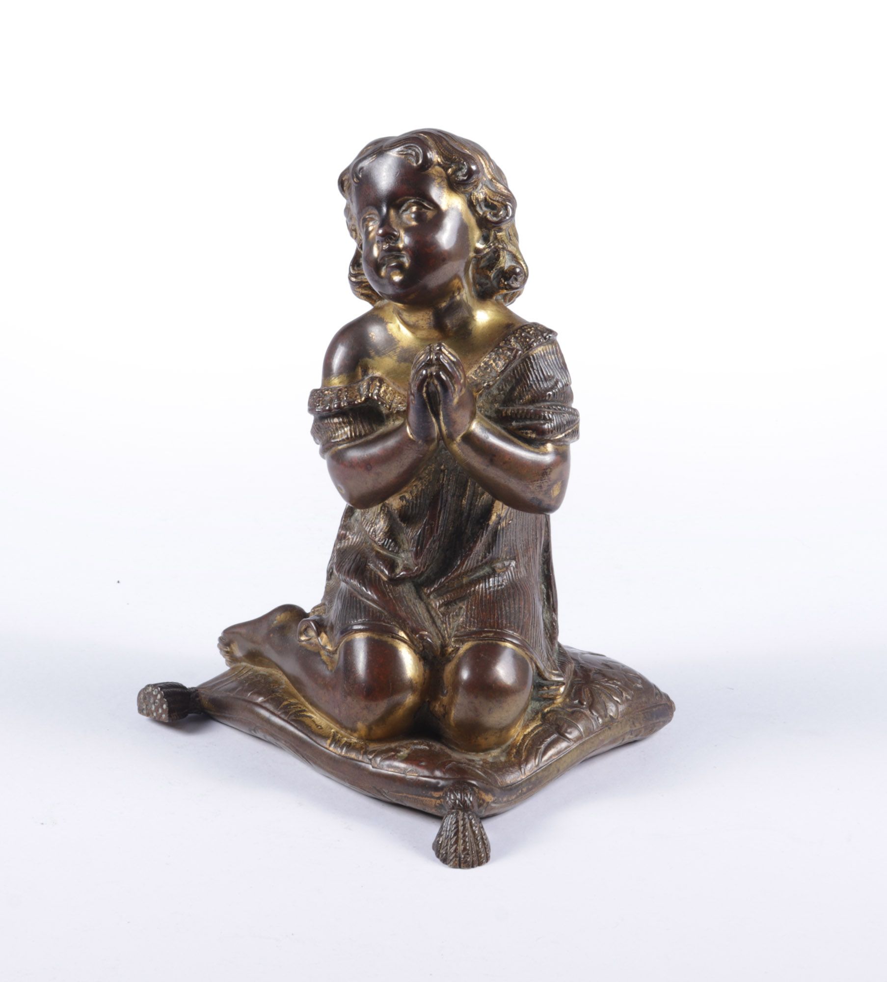 Italian Gilt Bronze Cherub c1860