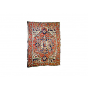 Antique Serapi Carpet