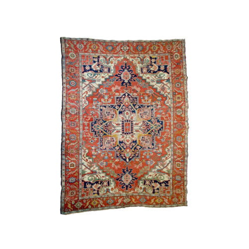 Antique Serapi Carpet