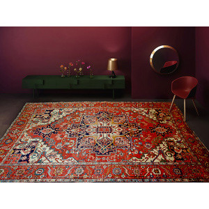 Antique Serapi Carpet