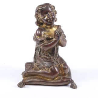 Italian Gilt Bronze Cherub c1860