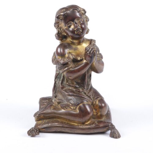 Italian Gilt Bronze Cherub c1860