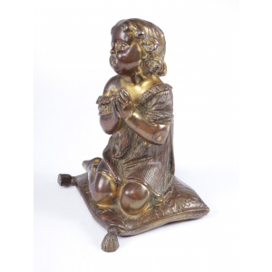 Italian Gilt Bronze Cherub c1860