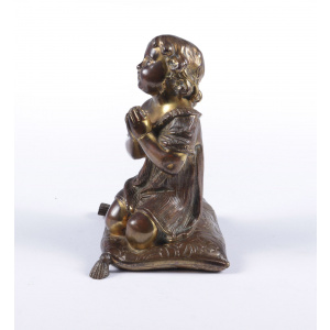 Italian Gilt Bronze Cherub c1860