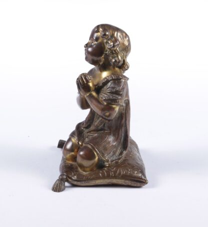 Italian Gilt Bronze Cherub c1860 - Image 4