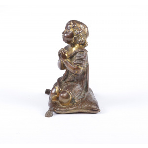 Italian Gilt Bronze Cherub c1860