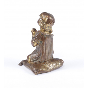 Italian Gilt Bronze Cherub c1860