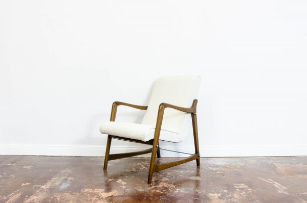 Armchair 364 by Barbara Fenrych Węcławska 1960'S - Image 9