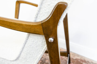 Armchair 364 by Barbara Fenrych Węcławska 1960'S - Image 12