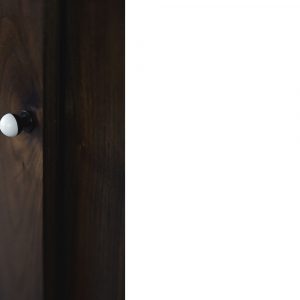 Scandinavian Mid-Century Modern Walnut Vintage Cabinet, 1960s