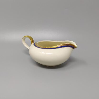 1950s White, Blue and Gold Tea Set/Coffee Set in Bavaria Porcelain Made in Germany - Image 8