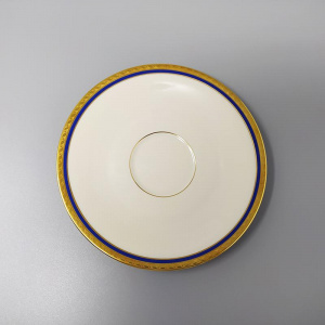 1950s White, Blue and Gold Tea Set/Coffee Set in Bavaria Porcelain Made in Germany