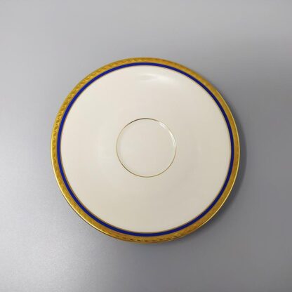 1950s White, Blue and Gold Tea Set/Coffee Set in Bavaria Porcelain Made in Germany - Image 7