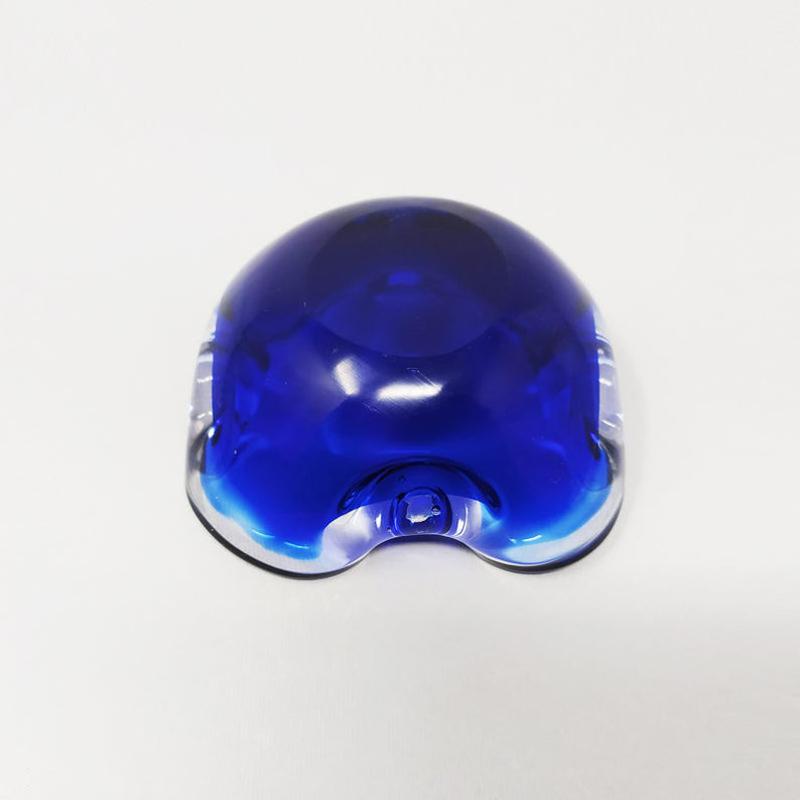 1960s Blue Ashtray Vide Poche Designed By Flavio Poli For Seguso