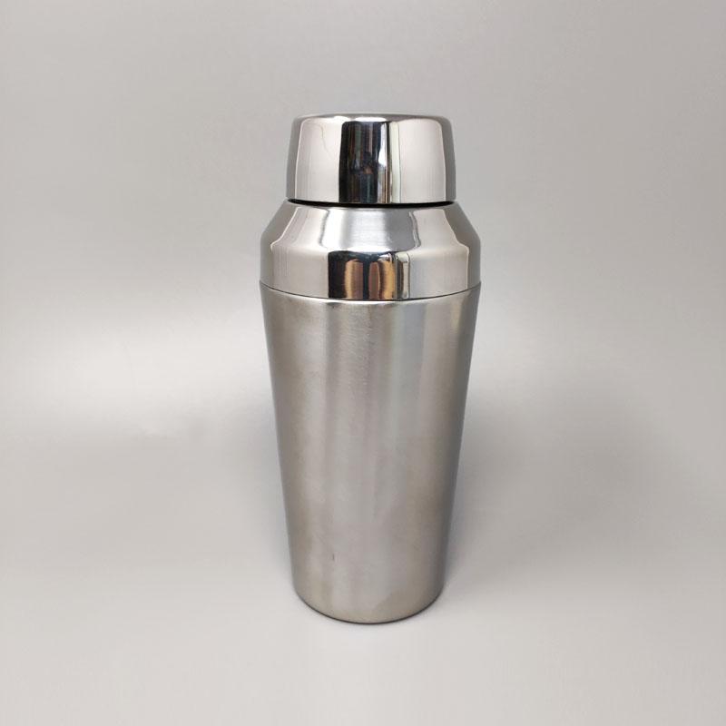 1960s Cocktail Shaker AMC in Stainless Steel Made in Germany