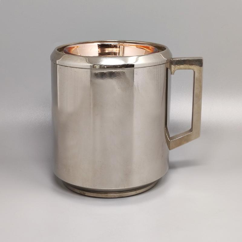 1960s Ice Bucket By Aldo Tura For Macabo. Made in Italy