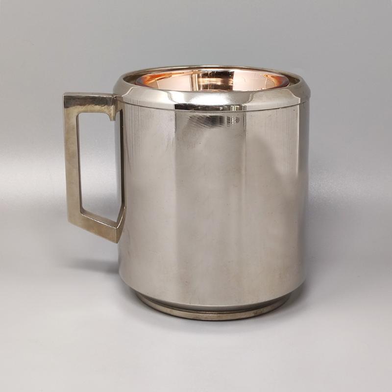 1960s Ice Bucket By Aldo Tura For Macabo. Made in Italy