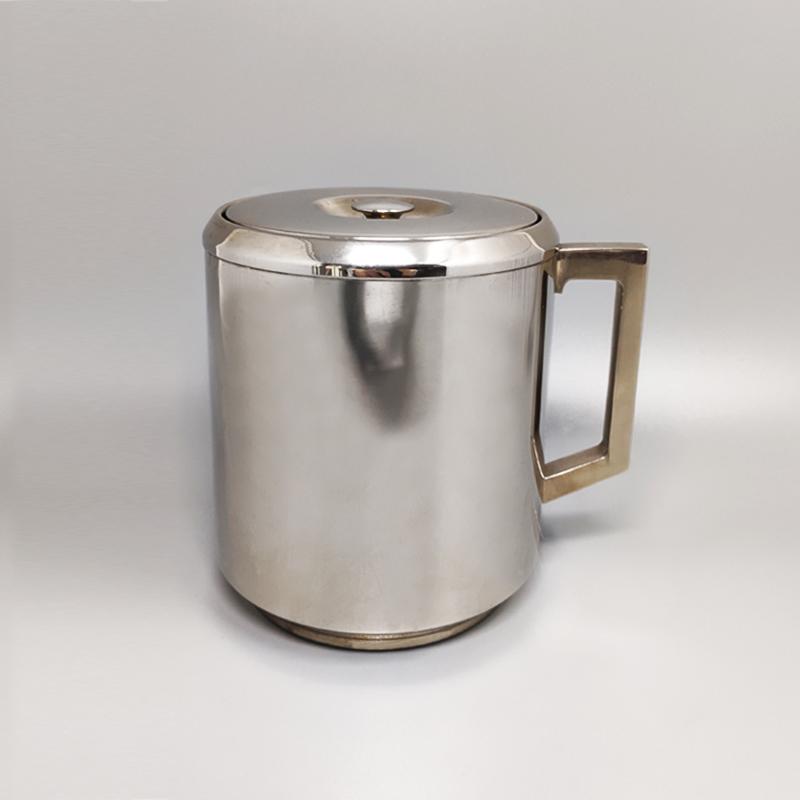 1960s Ice Bucket By Aldo Tura For Macabo. Made in Italy