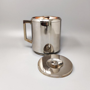 1960s Ice Bucket By Aldo Tura For Macabo. Made in Italy