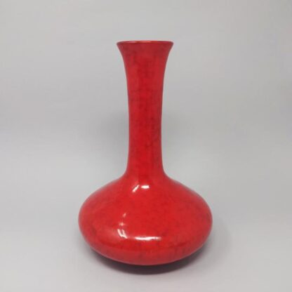 1970s Amazing Italian Space Age Red Vase - Image 3
