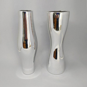 1970s Pair of Vases In Ceramic Made In Italy