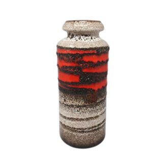 1970s Large Scheurich Lava Vase In Excellent Condition