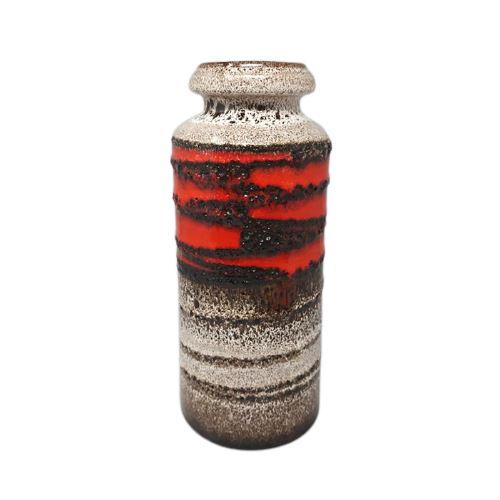 1970s Large Scheurich Lava Vase In Excellent Condition