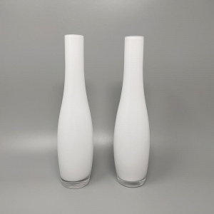 1970s Pair Of Vases By Dogi In Murano Glass Made In Italy