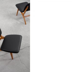Mid-Century Modern Vintage Swedish Jylland Chairs from Jio Möbler, 1953, Set of 2