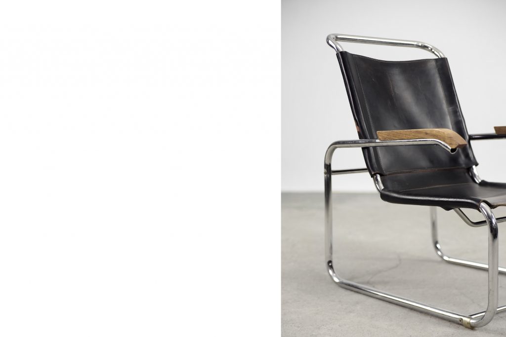 Early Bauhaus B35 Chair by Marcel Breuer for Thonet, 1930s