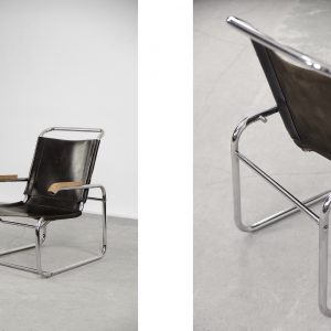 Early Bauhaus B35 Chair by Marcel Breuer for Thonet, 1930s